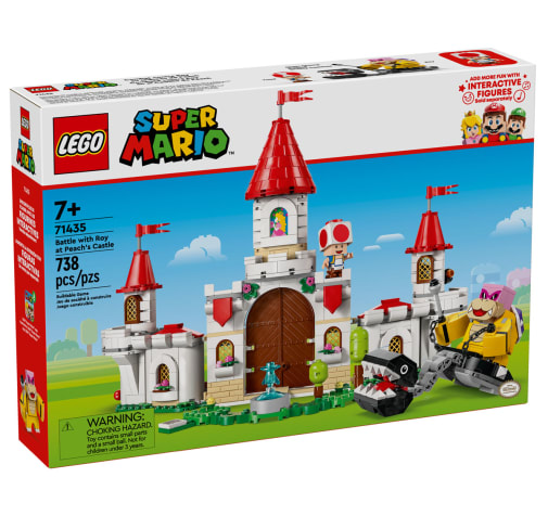 LEGO Super Mario Battle with Roy at Peach's Castle (71435)