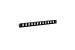1U 12 Port Blank Keystone Patch Panel