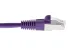 CAT5e Shielded Ethernet Patch Cable, Booted, 7ft, Purple