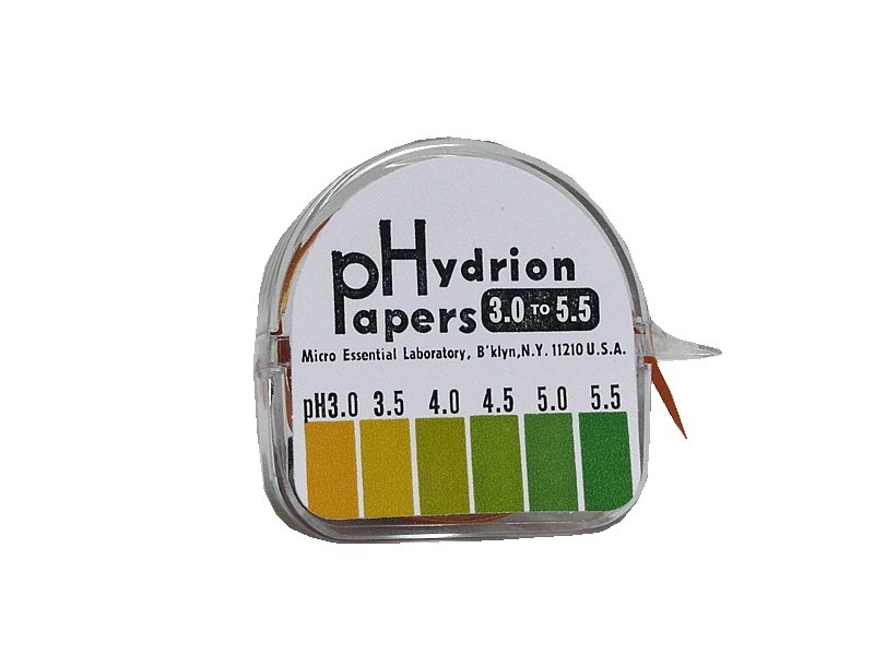 Hydrion pH Paper in Dispenser, 3.0 to 5.5 MK 200085