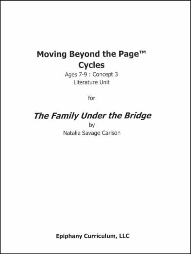 Family Under the Bridge - Additional Set of Student Activity Pages