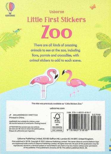 Little Stickers Zoo Little Stickers Zoo