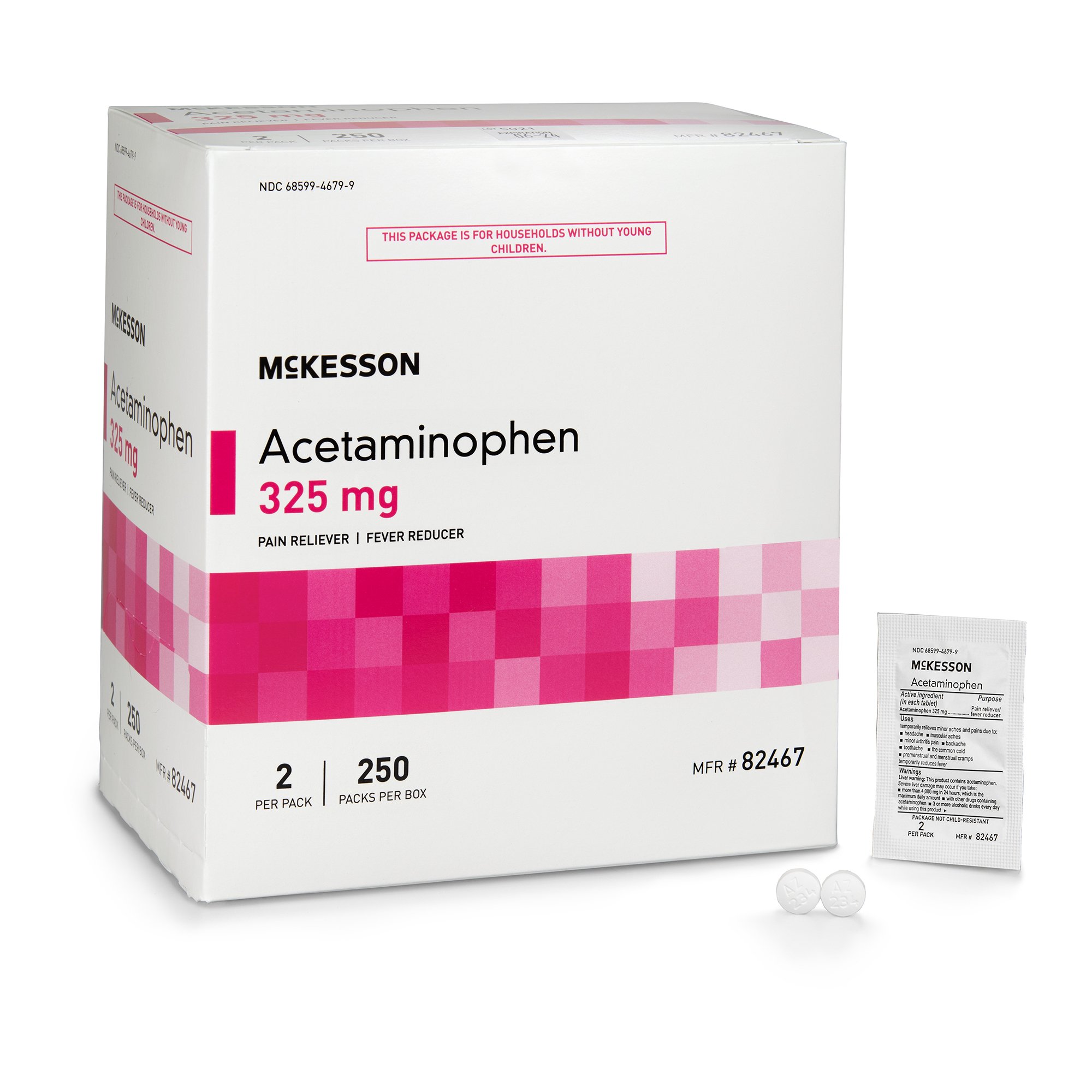 McKesson Acetaminophen Pain Relief MK 1111736