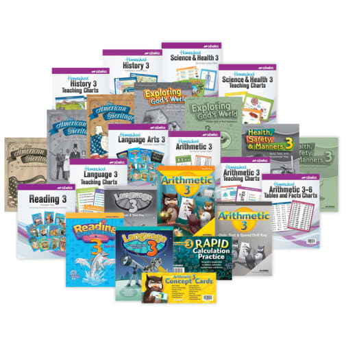 Abeka Grade 3 Essential Parent Kit