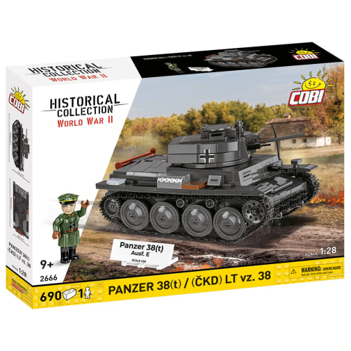 Panzer 38 (T)/(CKD) LT VZ - 705 pieces (WWII Historical Collection)