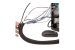 Self Closing Cable Sleeve Black 1.5in (38.1mm) x 50Ft(15.24m)