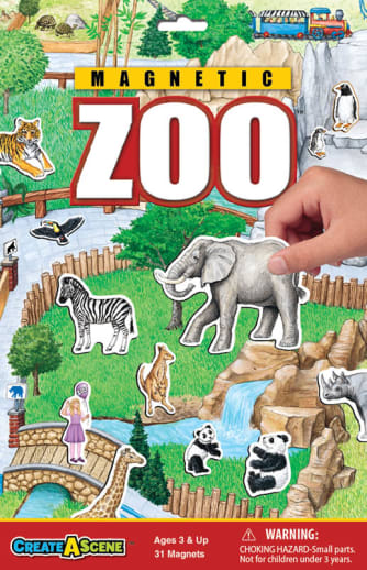 Zoo Magnetic Playset