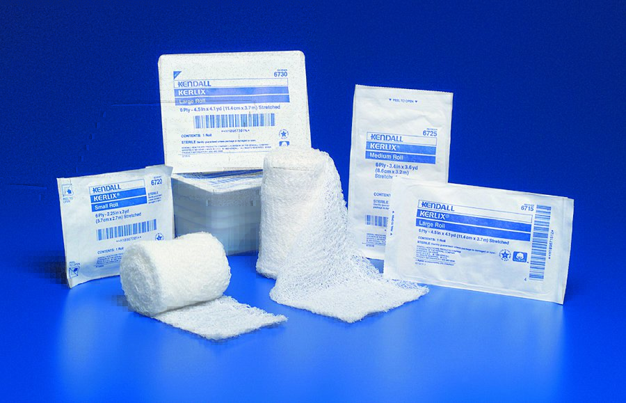Kerlix Sterile Fluff Bandage Roll, 4-1/2 Inch x 4 Yard, 6-Ply MK 10174