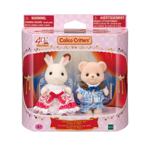 Calico Critters 40th Anniversary Friends - Freya & Theo