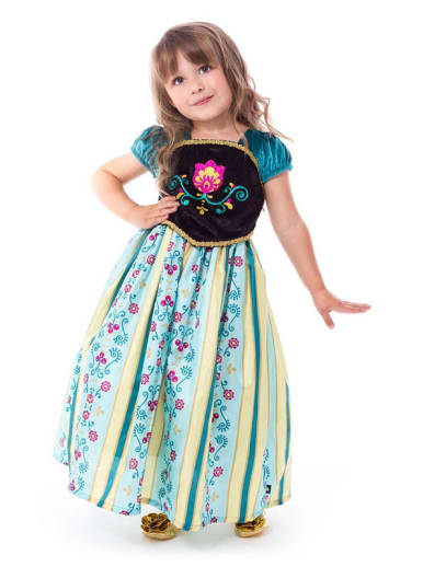 Little Adventures Scandinavian Coronation Dress, Size L (Ages 5-7)