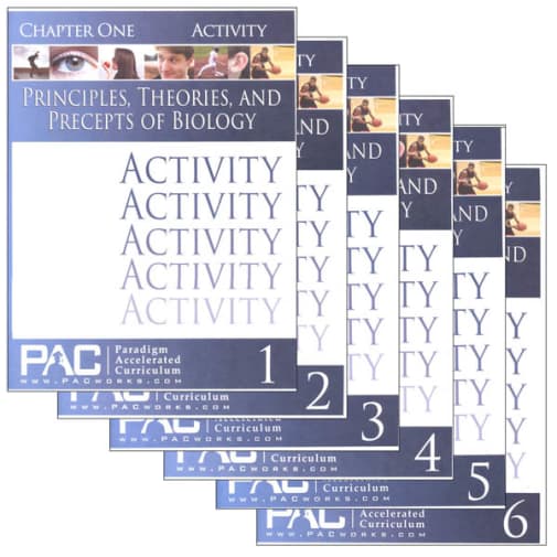 Principles, Theories & Precepts of Biology Activities Package (Chapters 1-6)