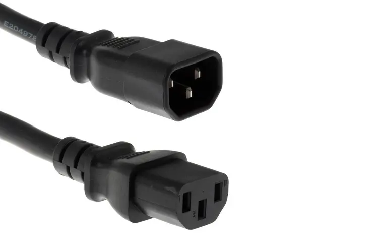 AC Power Cord, C14 to C13, 16 AWG, 6ft