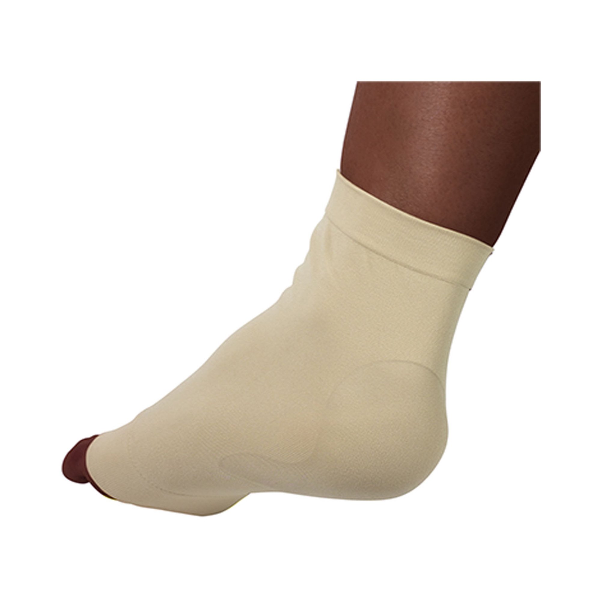 Silipos Heel Protector Sleeve, Small/Medium, Beige MK 404863