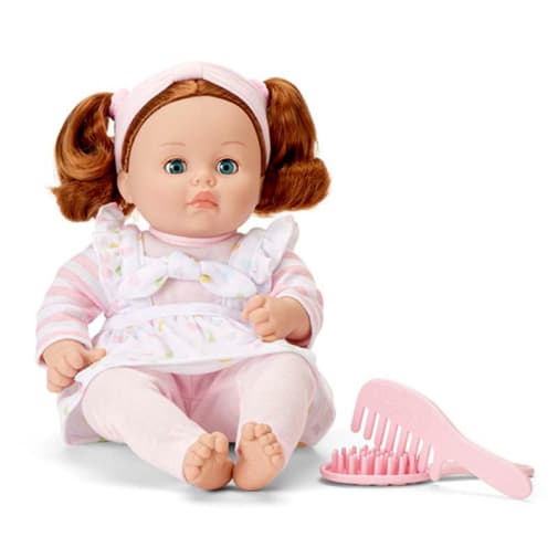 Madame Alexander My Little Girl - Polka Dot Pinafore - Light Skin Tone