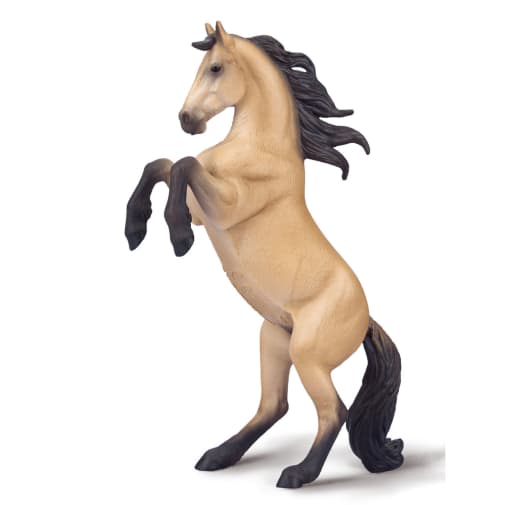 Warlander Mare Rearing - Buckskin (CollectA)