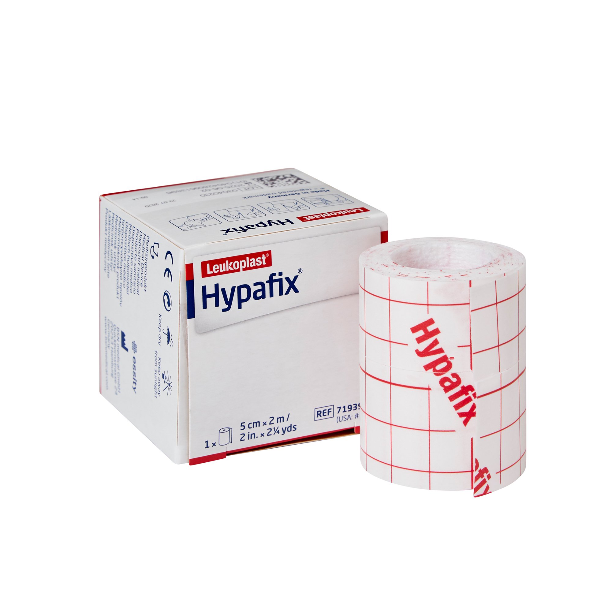 Hypafix Nonwoven Dressing Retention Tape, 2 Inch x 2 Yard, White MK 1065315