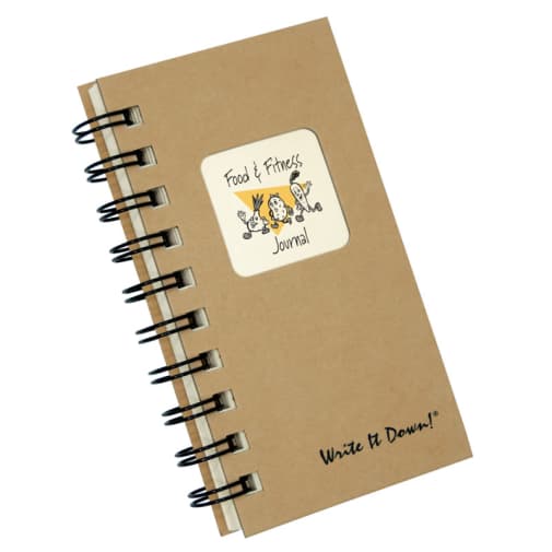 Food & Fitness Kraft Mini-Journal