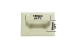 3-Gang Recessed Low Voltage Cable Plate, White