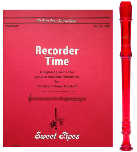 Canto Recorder & Recorder Time Bk - Red