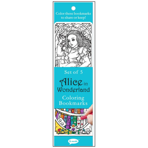 Alice in Wonderland Colormark (set of 5)