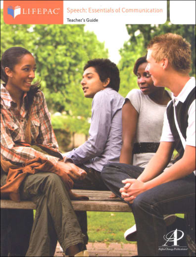 Speech: Essentials of Communication Lifepac Teacher's Guide