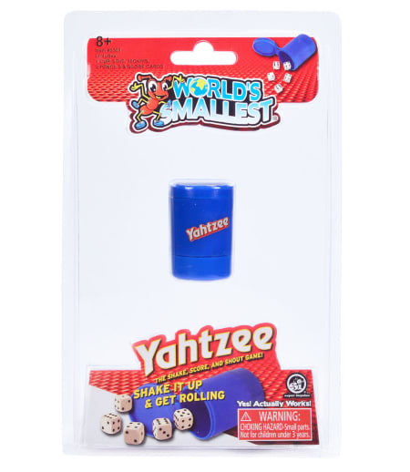 World's Smallest Yahtzee