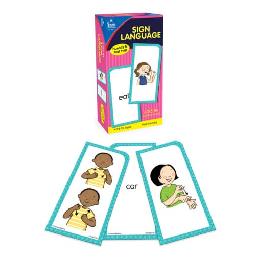 Sign Language Flash Cards