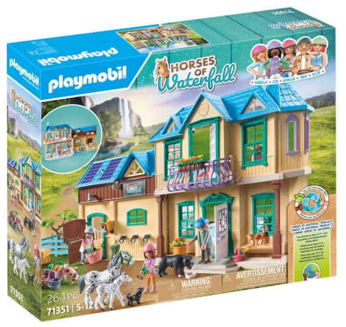 Playmobil Horses of Waterfall Waterfall Ranch