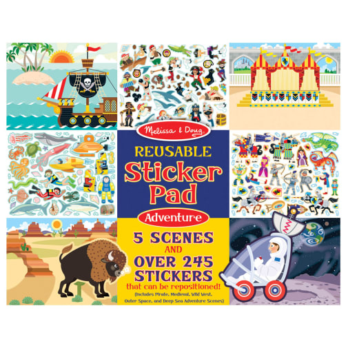 Melissa & Doug Reusable Sticker Pad - Adventure