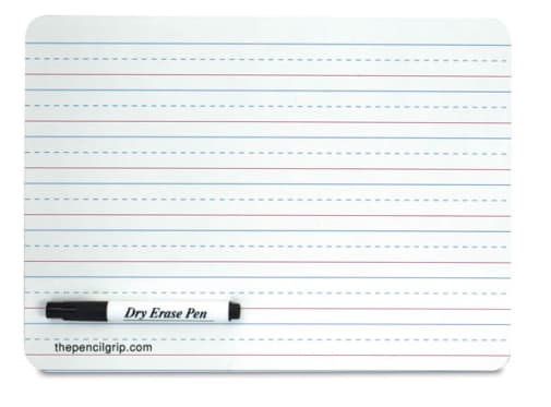 Dry Erase Board Kit (9 x 12 Melamine,dblsided
