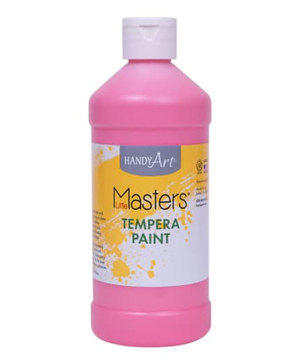Little Masters Tempera Paint - Pink (16 oz)
