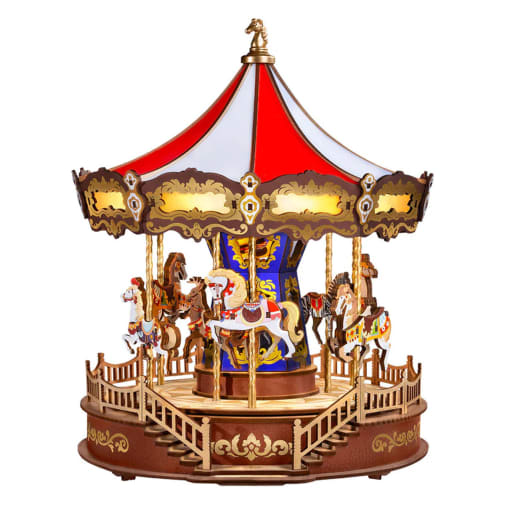 Classic Carousel 3D Wooden Puzzle