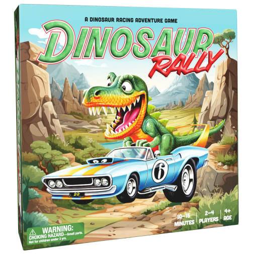 Dinosaur Rally Board Game