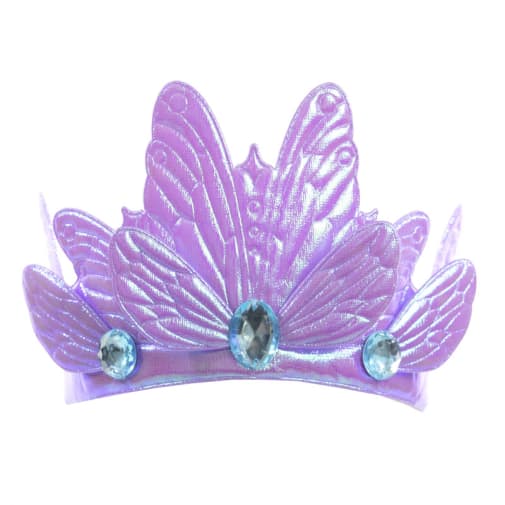 Little Adventures Purple Butterfly Soft Crown Dress Up Accessory