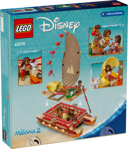 LEGO Disney Moana's Adventure Canoe (43270)