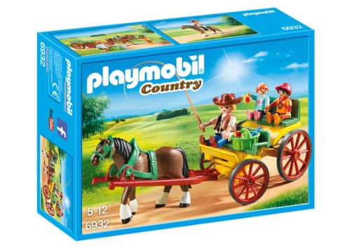 Horse-Drawn Wagon (Horse Farm)
