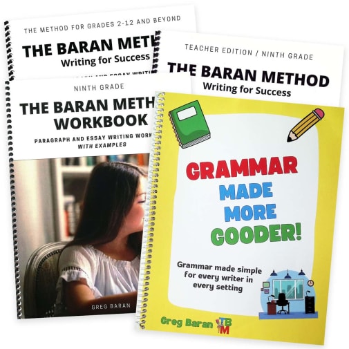 Baran Writing Method Complete Set Grade 9
