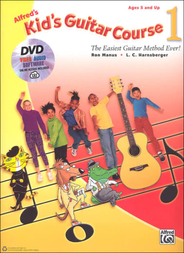 Alfred's Kid's Guitar Course 1 Book w/ DVD and Online Access