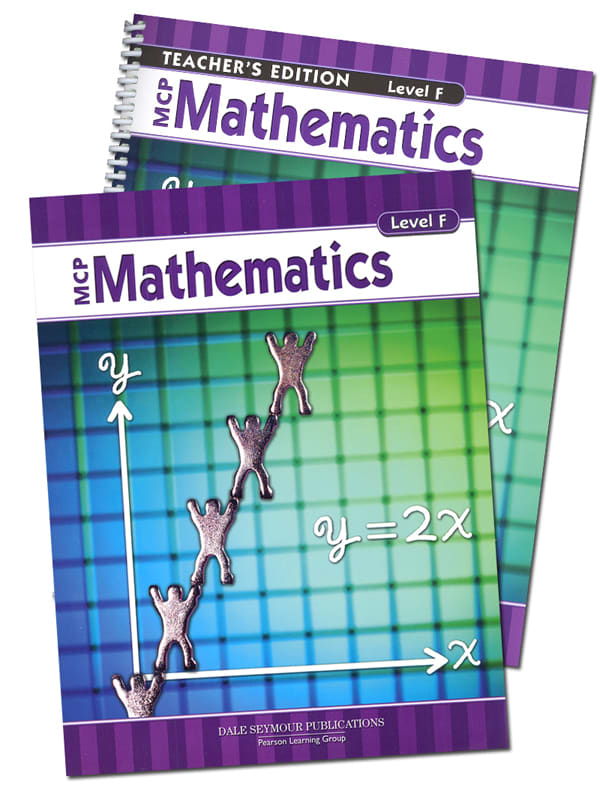 MODERN CURRICULUM PRESS MATHEMATICS LEVEL F HOMESCHOOL KIT 2005C (MCP Mathematics)