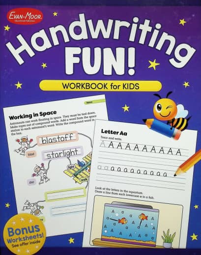 Handwriting Fun! Activity Book