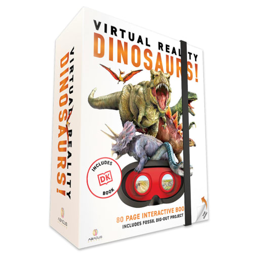 Virtual Reality Dinosaurs! Kit (Includes DK Book)