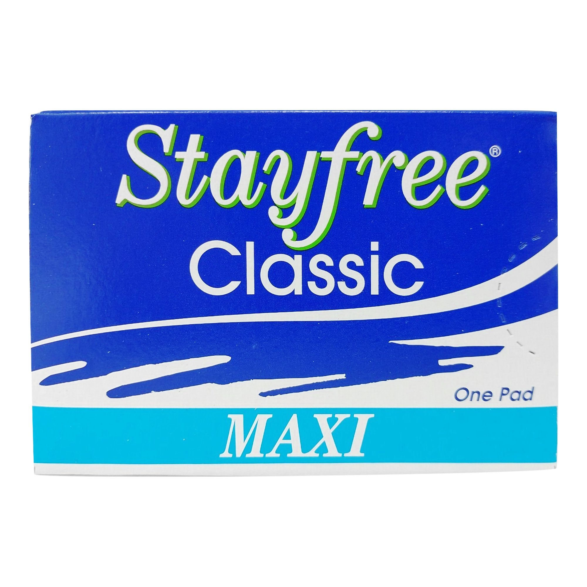 Feminine Pad StayfreeClassic Maxi Regular Absorbency MK 1114903
