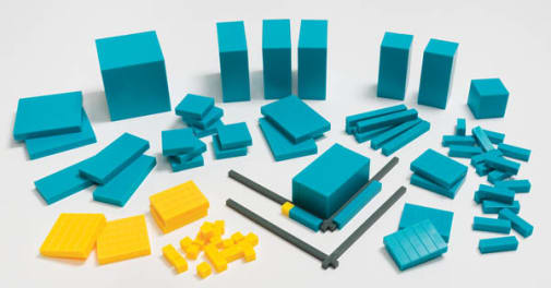 Algebra Lab Gear Student Set: 90 pieces