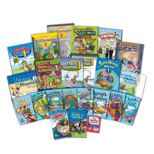 Abeka Grade 1 Child Kit - Manuscript