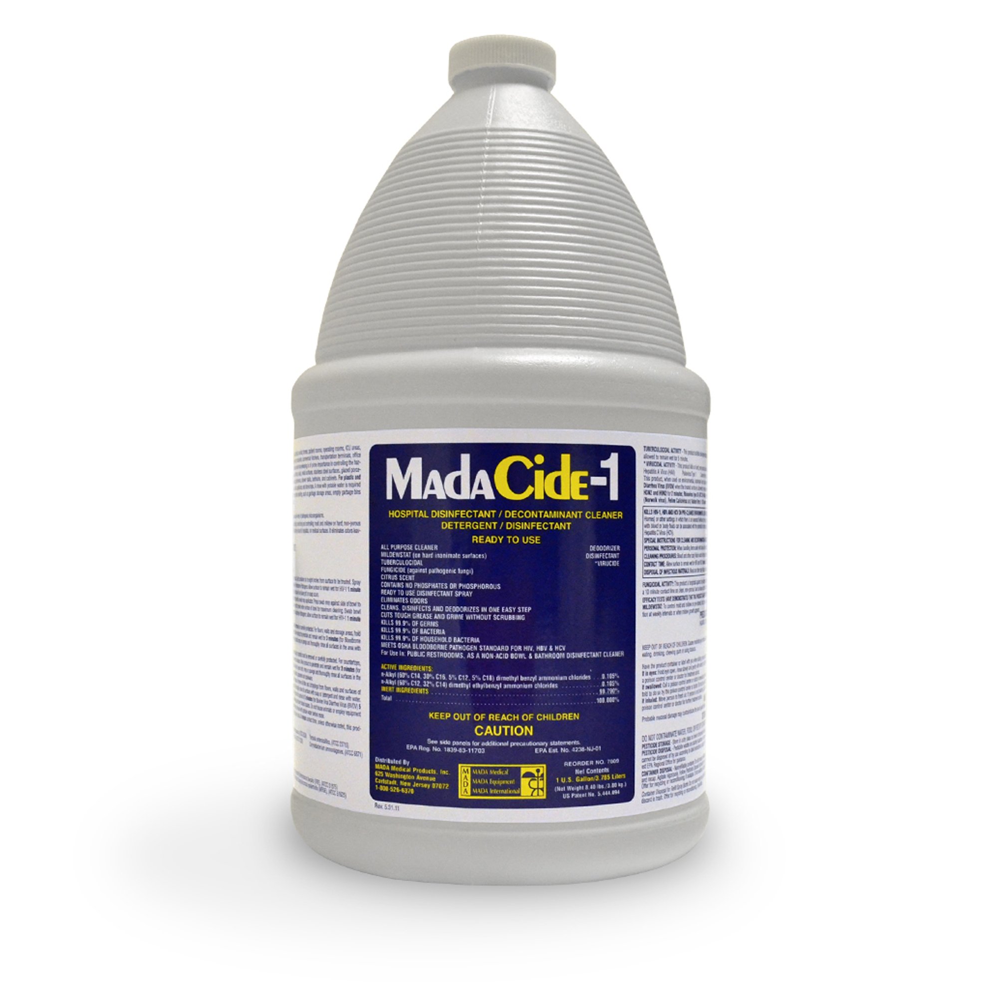 MadaCide-1 Surface Disinfectant Cleaner, 1 gal MK 338789