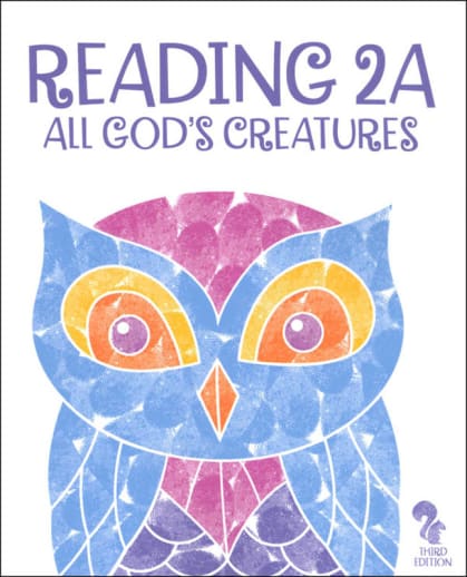 BJU Press Reading 2A Student Text 3rd Edition (2nd copyright update)