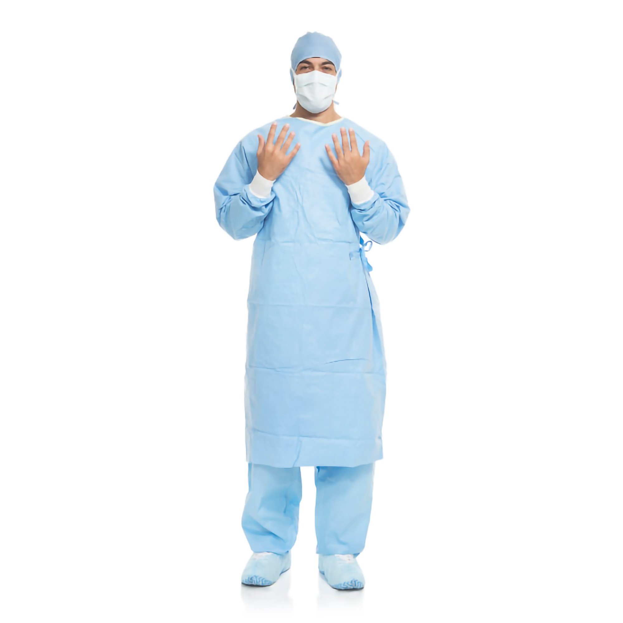 Aero Blue Surgical Gown with Towel, X-Large MK 938751