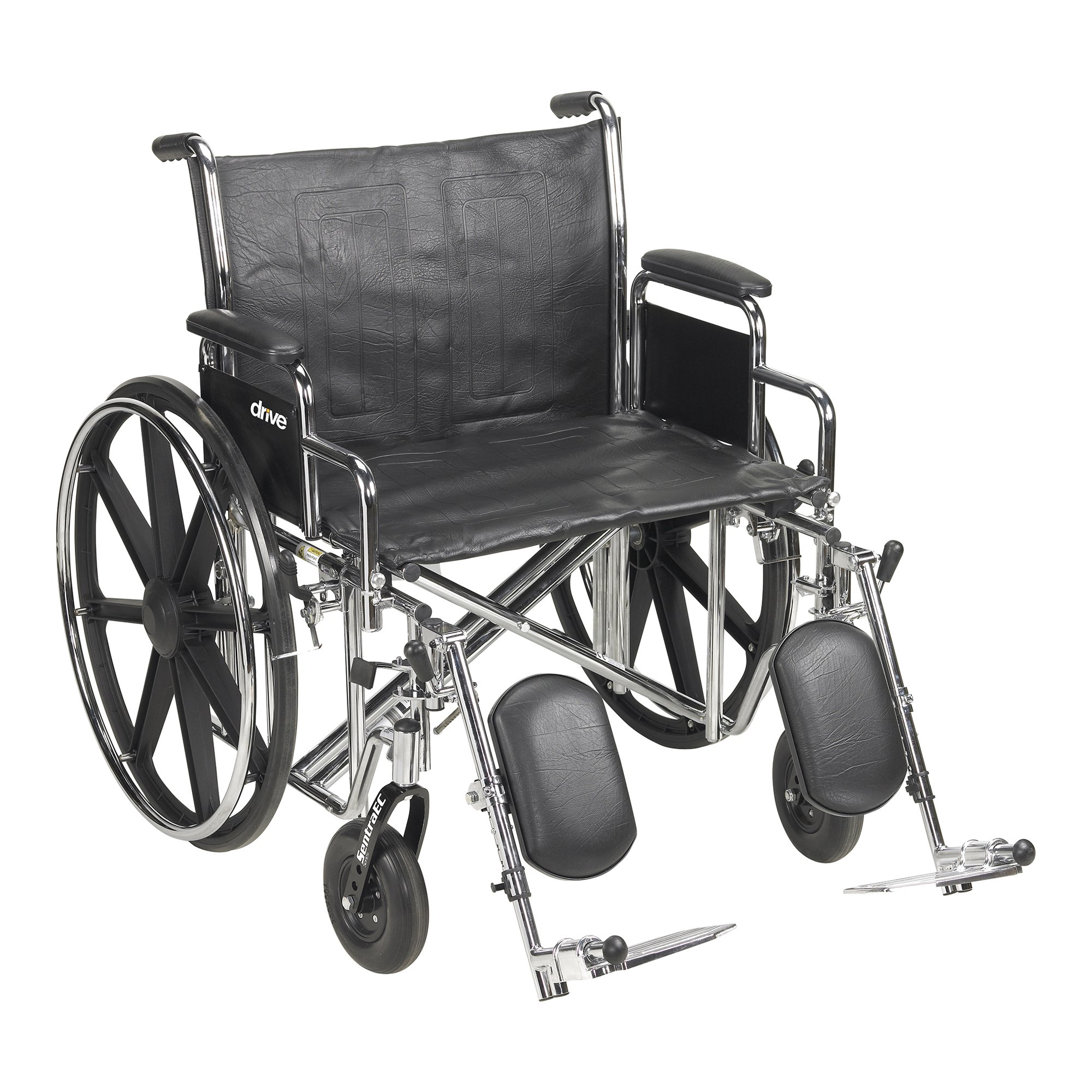 McKesson Bariatric Wheelchair, 24-Inch Seat Width MK 1065289