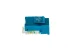 Cat6 Tool Less RJ45 Keystone Jack, Blue