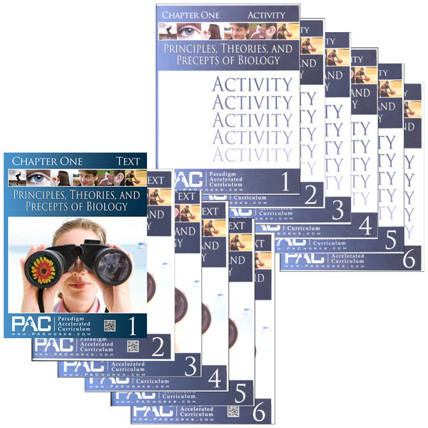 Principles, Theories & Precepts of Biology Text & Activities Package (Chapters 1-6)